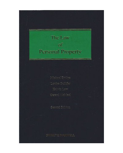 The Law of Personal Property, 2nd Edition (Mainwork + 1st Supplement)