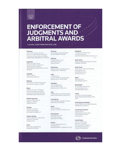 Enforcement of Judgments and Arbitral Awards 2nd Edition