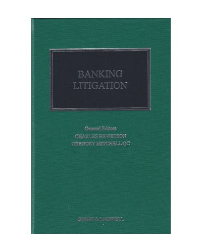 Banking Litigation, 4th Edition