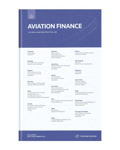 Aviation Finance: A Global Guide From Practical Law