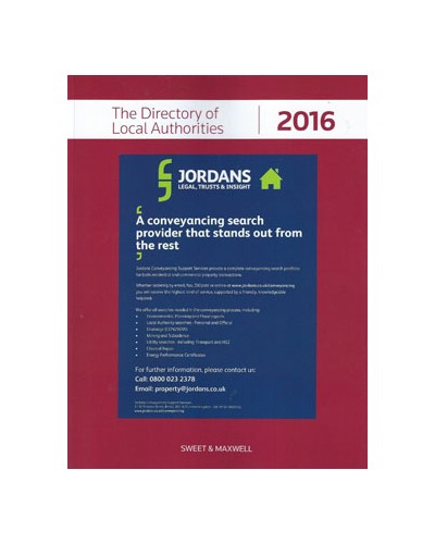 The Directory of Local Authorities 2016