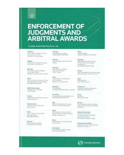 Enforcement of Judgements and Arbitral Awards, 3rd Edition