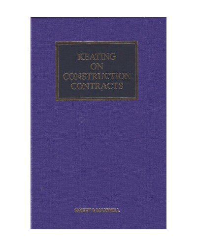 Keating on Construction Contracts 10th Edition with 3rd Supplement