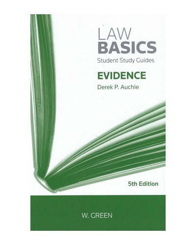 Law Basics: Evidence 5th Edition