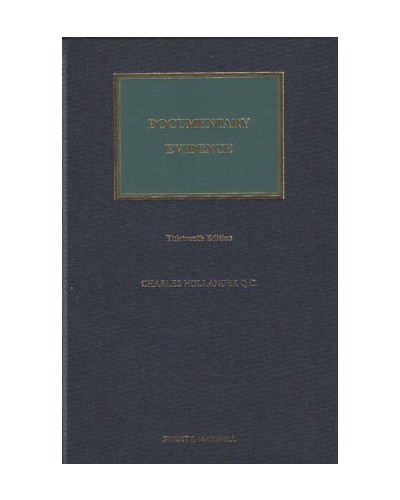 Documentary Evidence, 13th Edition