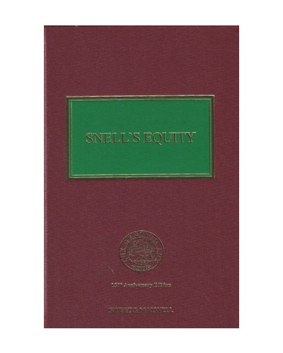 Snell's Equity, 34th Edition (Mainwork + 3rd Supplement)