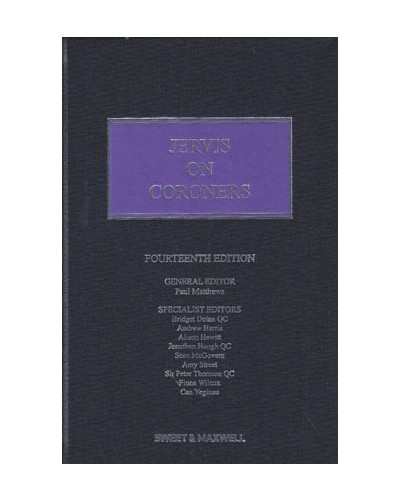Jervis on Coroners 14th Edition