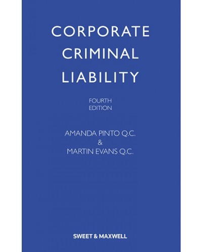 Corporate Criminal Liability, 4th Edition