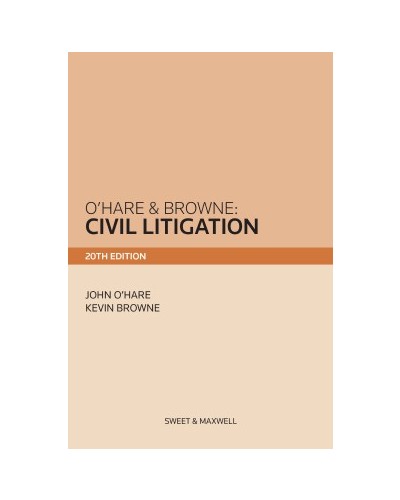 O'Hare & Browne: Civil Litigation 20th Edition