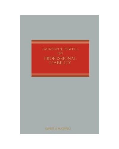 Jackson & Powell on Professional Liability 9th Edition