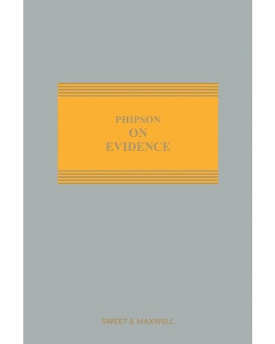 Phipson on Evidence 20th Edition