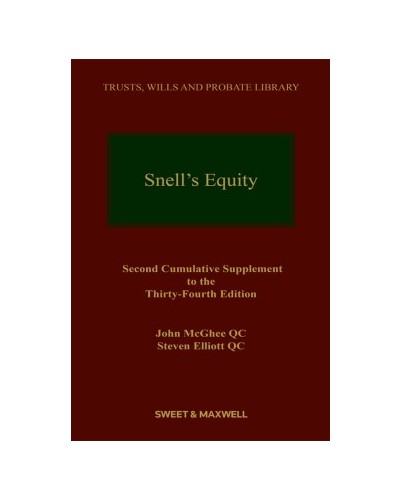 Snell's Equity 34th Edition: 2nd Supplement