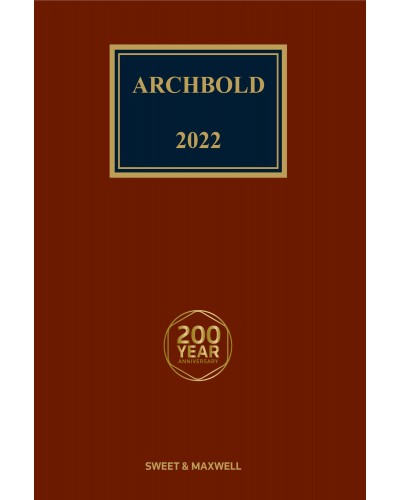 Archbold: Criminal Pleading, Evidence and Practice 2022 (CD & Print Pack)