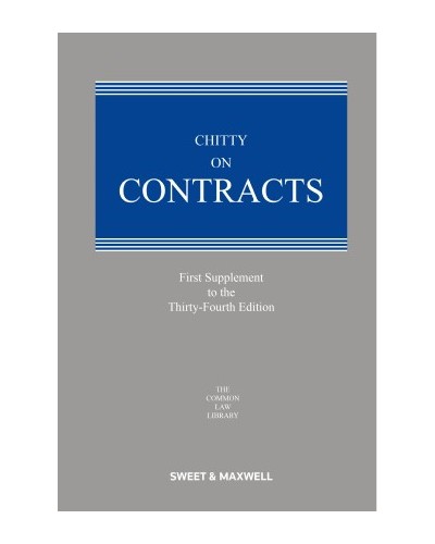 Chitty on Contracts, 34th Edition (1st Supplement only)