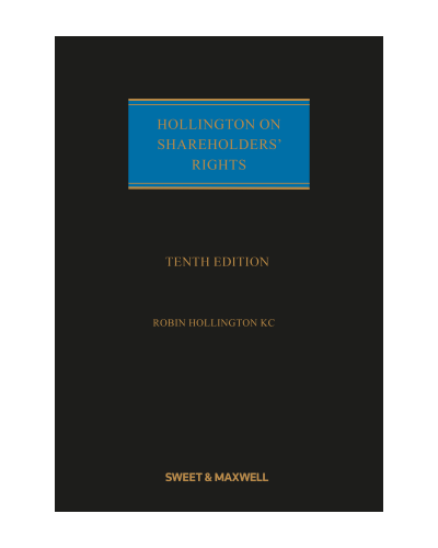 Hollington on Shareholders' Rights, 10th Edition