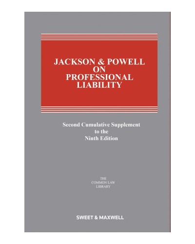 Jackson & Powell on Professional Liability, 9th Edition (2nd Supplement only)