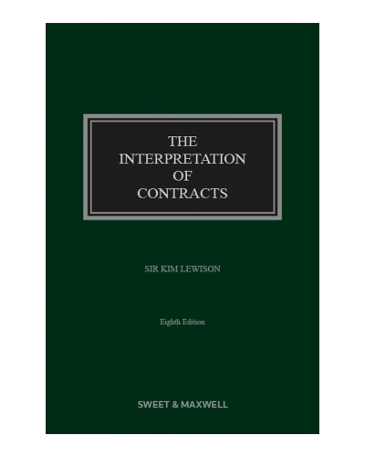 The Interpretation of Contracts, 8th Edition