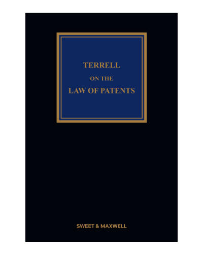Terrell on the Law of Patents, 20th Edition
