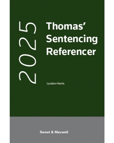 Thomas' Sentencing Referencer 2025