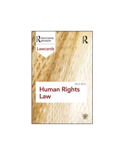 Human Rights Lawcards 2012-2013, 4th Edition