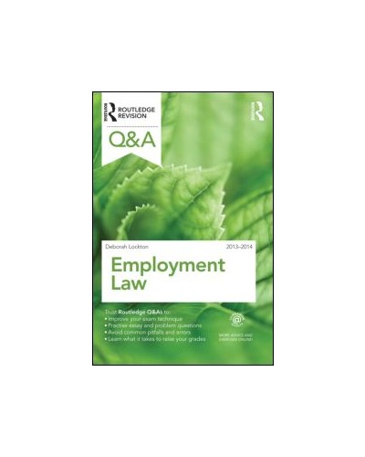 Routledge Q&A Employment Law 2013-2014, 8th Edition