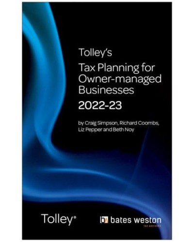 Tolley's Tax Planning for Owner-Managed Businesses 2022-23