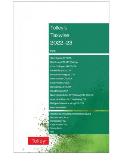 Tolley's Taxwise I 2022-23