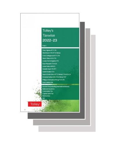 Tolley's Taxwise I & II 2022-23 Set