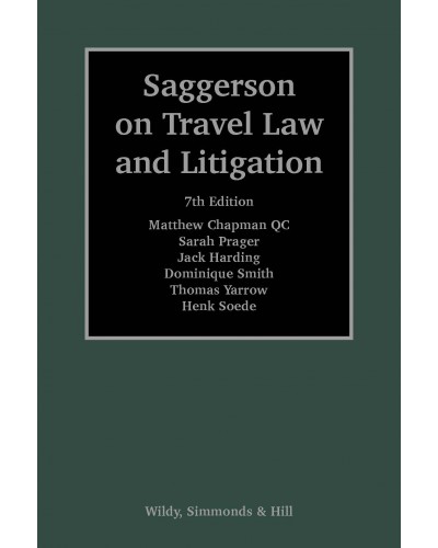 Saggerson on Travel Law and Litigation 7th Edition