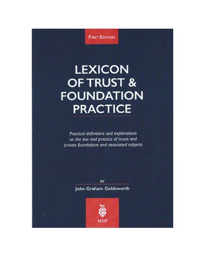 Lexicon of Trust & Foundation Practice