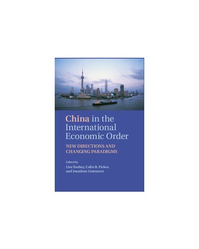 China in the International Economic Order