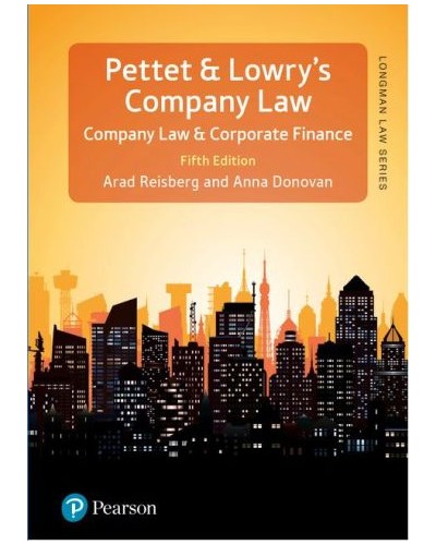 Pettet's Company Law: Company Law and Corporate Finance, 5th Edition