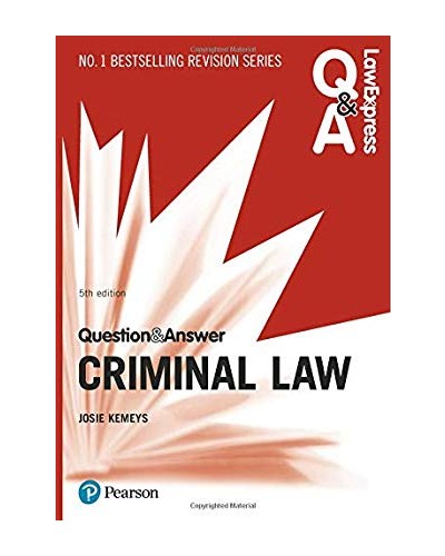 Law Express Question and Answer: Criminal Law, 5th Edition