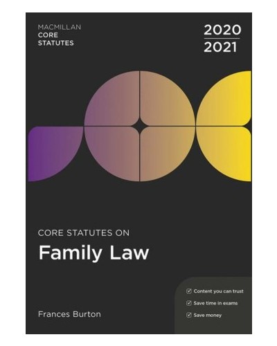 Core Statutes on Family Law 2020-21