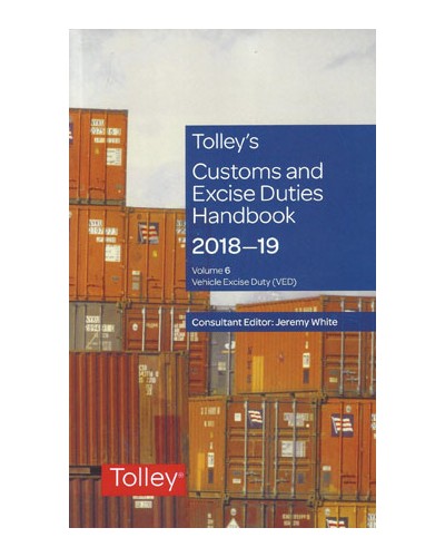 Tolley's Customs and Excise Duties Handbook Set 2018-19