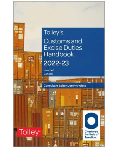 Tolley's Customs and Excise Duties Handbook Set 2022-23