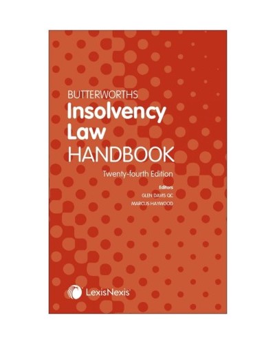 Butterworths Insolvency Law Handbook 2022 24th Edition