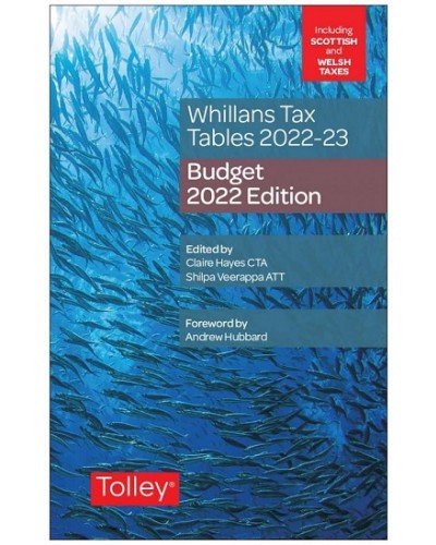 Whillans Tax Tables 2022-23: Budget Edition