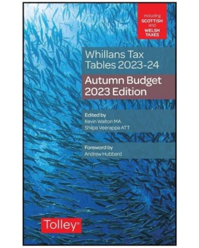 Whillans Tax Tables 2023-24: Budget Edition