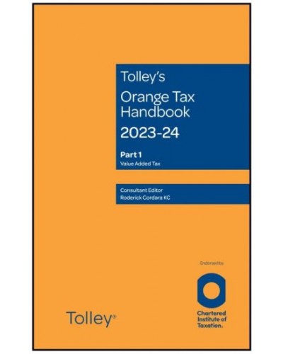 Tolley's Orange Tax Handbook 2023-24