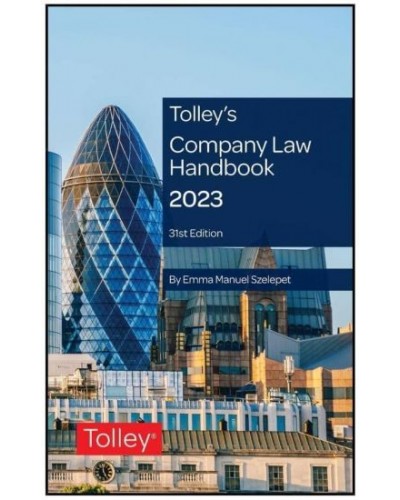 Tolley's Company Law Handbook 2023 31st Edition