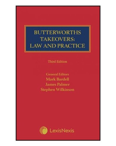 Butterworths Takeovers: Law and Practice 3rd ed