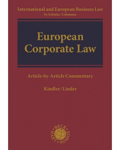 European Corporate Law: Article-by-Article Commentary