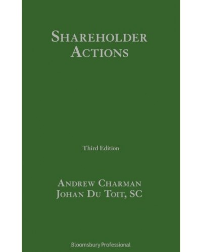 Shareholder Actions, 3rd Edition