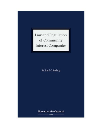 Law and Regulation of Community Interest Companies