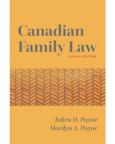 Canadian Family Law, 8th Edition