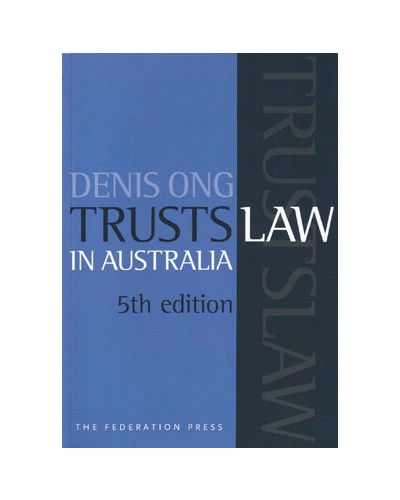 Trusts Law in Australia 5th Edition
