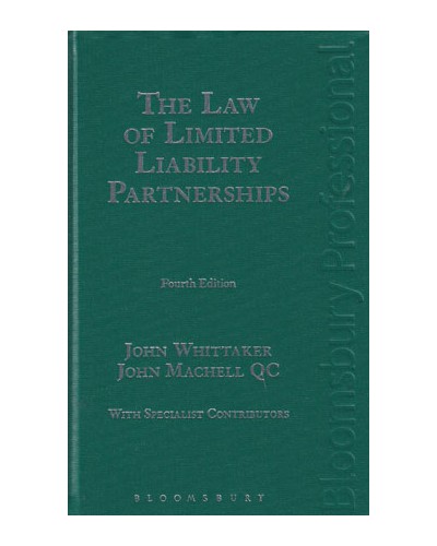 The Law of Limited Liability Partnerships 4th Edition
