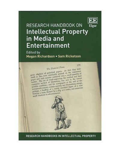 Research Handbook on Intellectual Property in Media and Entertainment