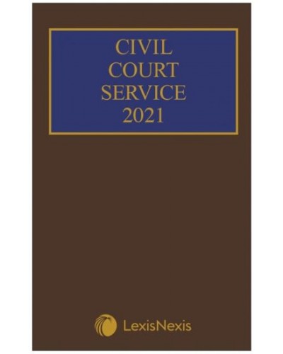 Civil Court Service 2021 (The Brown Book)